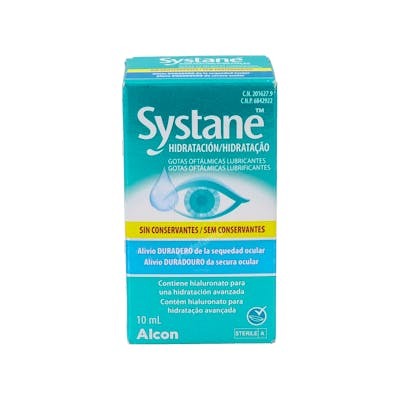 SYSTANE HIDRATACION S/CONSERVANTES 10 ML