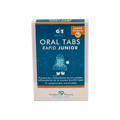 GSE ORAL TABS RAPID JUNIOR 12 COMP MAST
