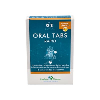 GSE ORAL TABS RAPID 12 COMPRIMIDOS MAST