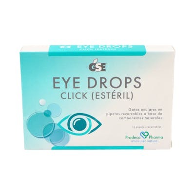 GSE EYE DROPS CLICK (ESTERIL) 10 PIPETAS