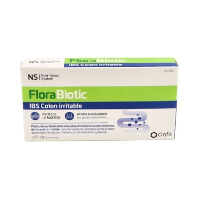 NS FLORABIOTIC IBS COLON IRRITABLE 30 COMPRIMIDOS