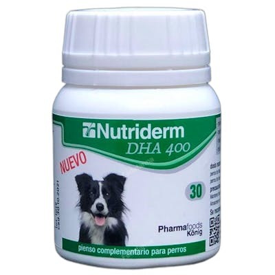 NUTRIDERM DHA 400 30 CAPS KONIG VET