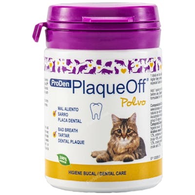 PLAQUE OFF POLVO GATO 40 G SWEDENCARE VET