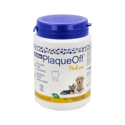PLAQUE OFF POLVO PERRO/GATO 180 G SWEDENCARE VET
