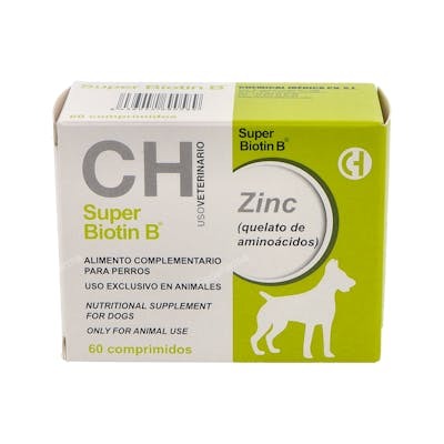 CHEMICAL IBERICA VET SUPER BIOTIN B 60 COMPRIMIDOS CHEMICAL IBERICA