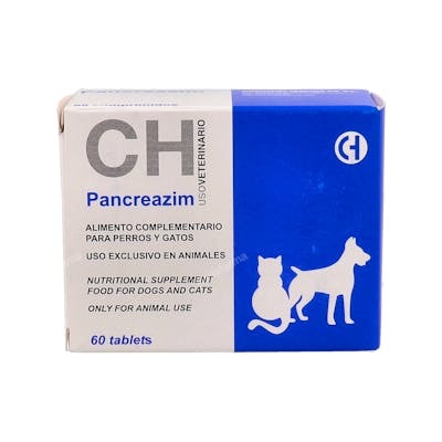 CHEMICAL IBERICA VET PANCREAZIM 60 COMP CHEMICAL IBERICA VET