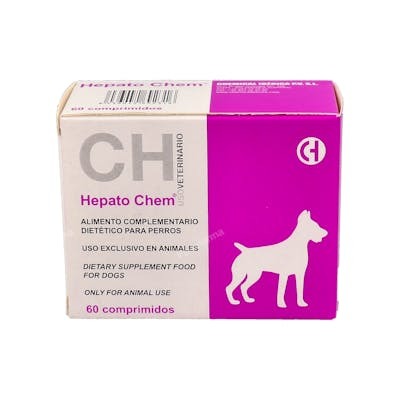 CHEMICAL IBERICA VET HEPATO CHEM 60 COMPRIMIDOS CHEMICAL IBERICA VE