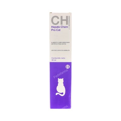 CHEMICAL IBERICA VET HEPATO CHEM PRO CAT 30 ML CHEMICAL IBER