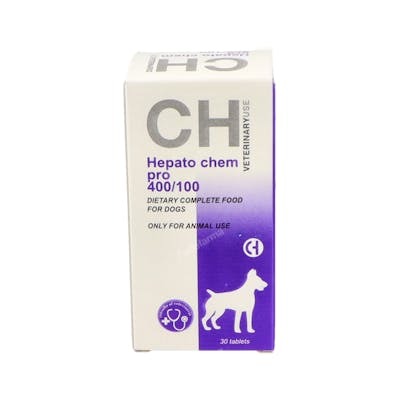 CHEMICAL IBERICA VET HEPATO CHEM PRO 400/100 30 COMPRIMIDOS CHEMICA