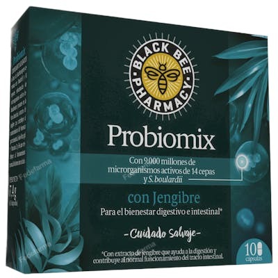 BLACK BEE PROBIOMIX PROBIOTICOS 10 CAPSULAS