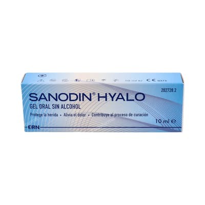 SANODIN HYALO GEL ORAL S/ALCOHOL 10 ML
