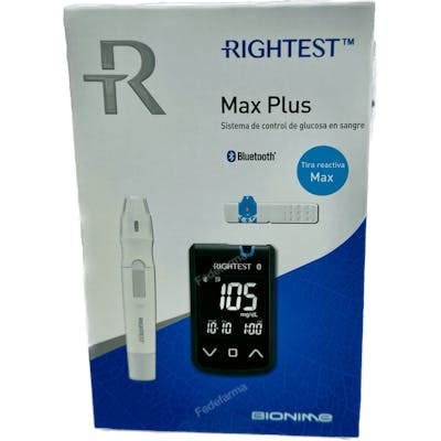 BIOGINE GLUCOMETRO RIGHTEST MAX PLUS