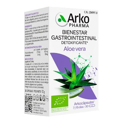 ARKOPHARMA ARKOCAPSULAS ALOE VERA BIO 30 CAPS