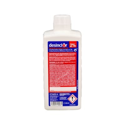 DESINCLOR CLORHEXIDINA AQUOSA 2% 500 ML VET
