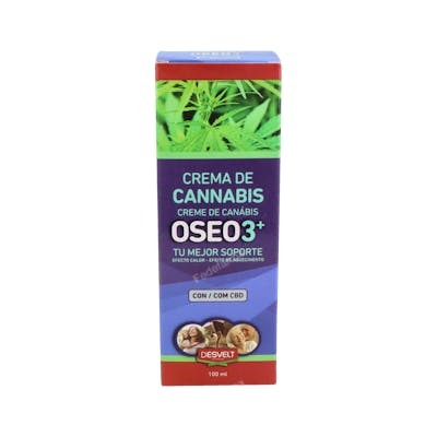 DESVELT CREMA CANNABIS OSEO3+100 ML