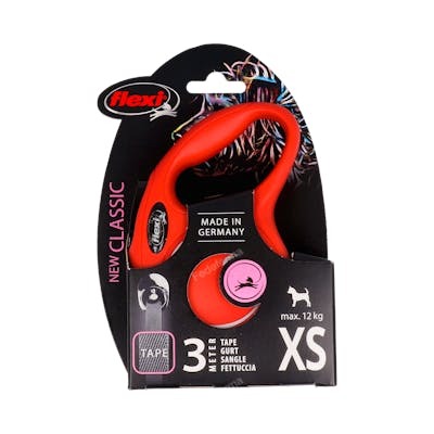 FLEXI CLASSIC XS CINTA-ROJO 3M 12KG KERBL ACC VET