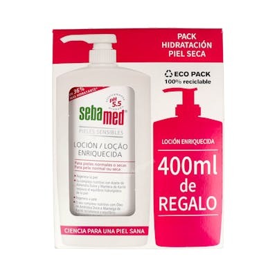 SEBAMED PR LOC 1L+400 ML REG