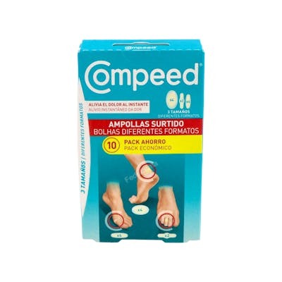 COMPEED AMPOLLAS MIXTO 10 UNIDADES PACK
