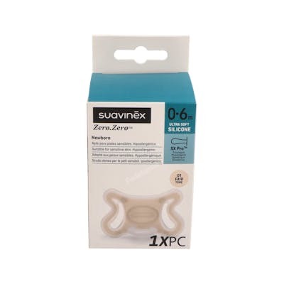 SUAVINEX CHUPETE SILICONA ZEROÂ  0-6M