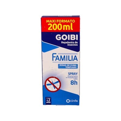 GOIBI FAMILIA REPELENTE DE INSECTOS SPRAY 200 ML