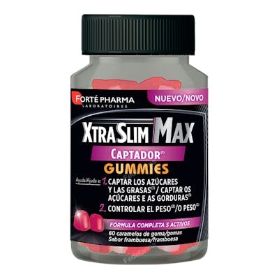 XTRASLIM MAX CAPSULASTADOR GUMM 60U