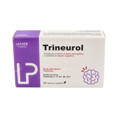 TRINEUROL 30 CAPSULAS