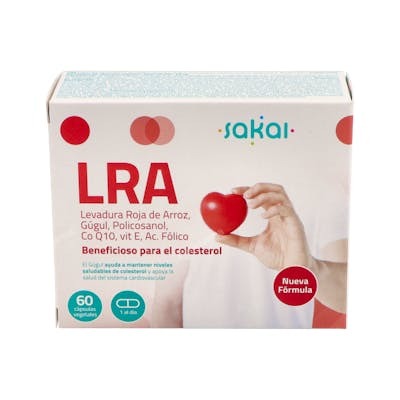 SAKAI LRA levadura roja arroz 60cap.