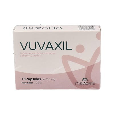 MUNACARE VUVAXIL 15 CAPS