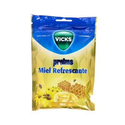 VICKS MIEL REFRESCANTE  BOLSA 72 G (PRAIMS)
