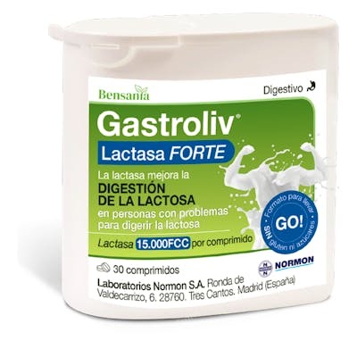 BENSANIA GASTROLIV LACTASA FORTE 30 COMPRIMIDOS