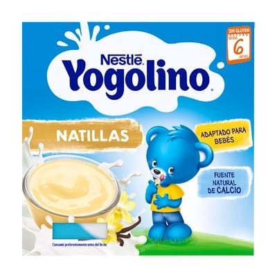 YOGOLINO POSTRES NATILLAS SABOR VANILLA