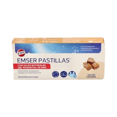 AQUILEA EMSER CARAMELO-SAL 30 PASTILLAS