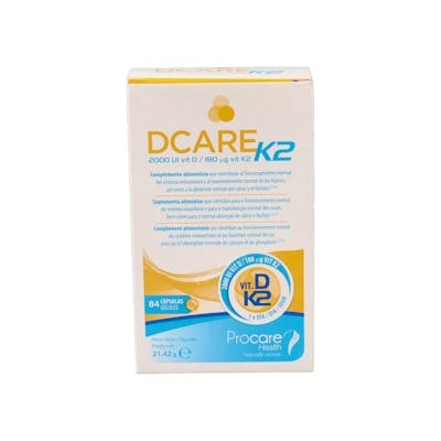 DCARE K2 PROCARE 84 CAPSULAS
