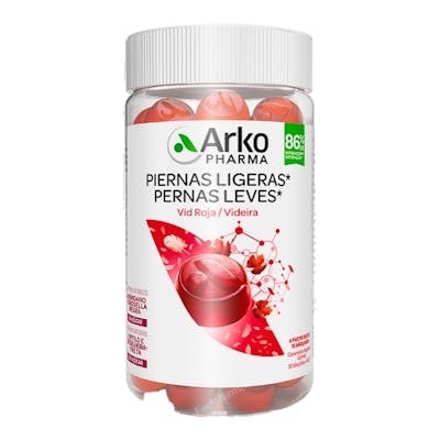ARKOPHARMA PIERNAS LIGERAS VID ROJA 60 GOMIES