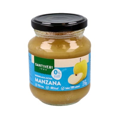 SANTIVERI MERMELADA MANZANA 0% azucar 270 gr