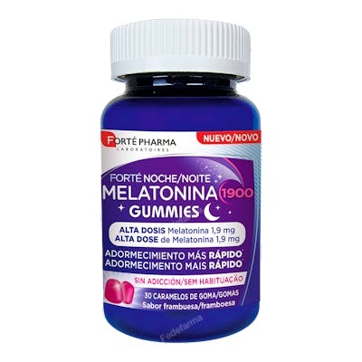 FORTE NOCHE MELATONINA GUMMIES 30 CARA GOMA FRAMBUESA
