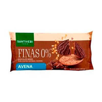 SANTIVERI GALLETA FINA 0% BAÑADA AVENA-CHOCO 88 GR