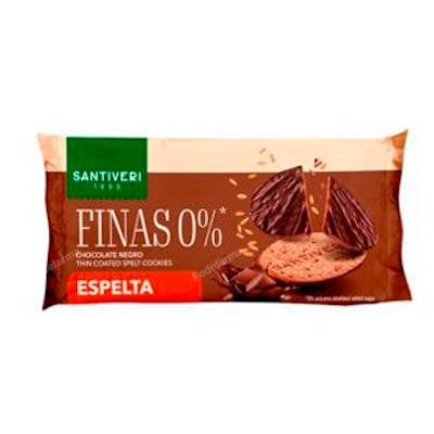 SANTIVERI GALLETA FINA 0% BAÑADA ESPELTA-CHOCO 90 GR