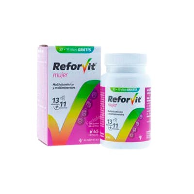 AUROVITAS REFORVIT MUJER 45CAPSULAS