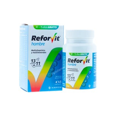 AUROVITAS REFORVIT HOMBRE 45 CAPSULAS