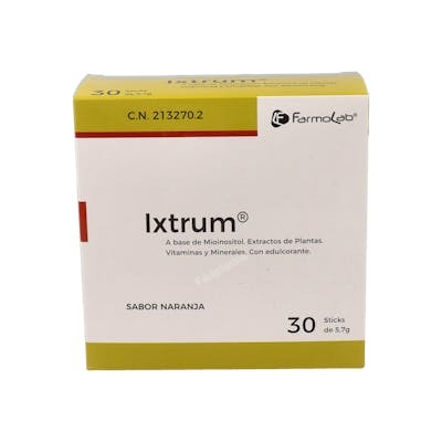 IXTRUM 30 STICKS 5,7 G SABOR NARANJA
