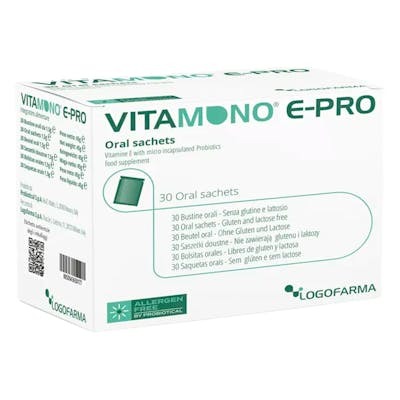 BODERM VITAMONO E-PRO 30 SACHETS