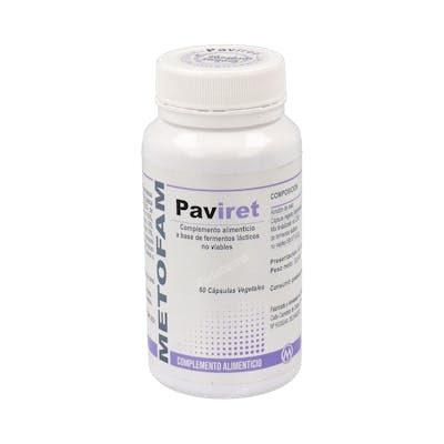 PAVIRET 60 CAPSULAS