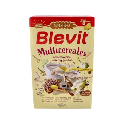BLEVIT SUPER FIBRA MULTICEREALES MUESLI 500 G