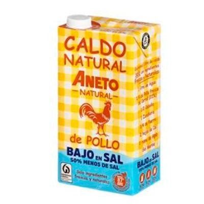 ANETO CALDO DE POLLO BAJO EN SAL 1L