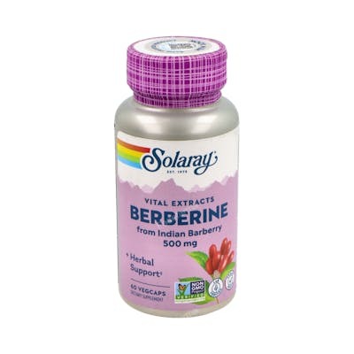 SOLARAY SUPER BERBERINE 500MG 60VCAPSULAS