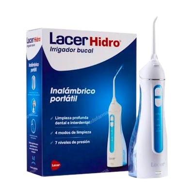 LACER IRRIGADOR DENTAL HIDRO PORTATIL DEP. 200 ML BLANCO