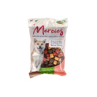 BUBIMEX VET SNACK MERCIES SEMI-HUMEDO CORAZONES 100G VET