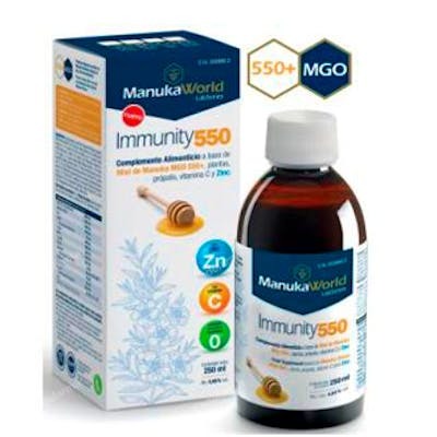 MANUKA WORLD IMMUNITY 550+ 200ml.