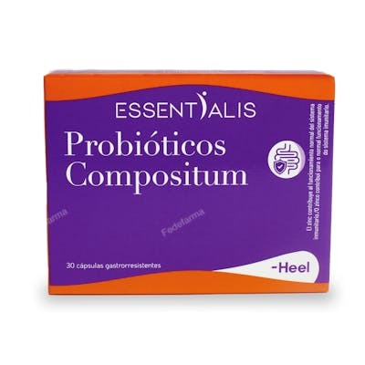 HEEL ESSENTIALIS PROBIOTICOS COMPOSITUM 30 CAPSULAS